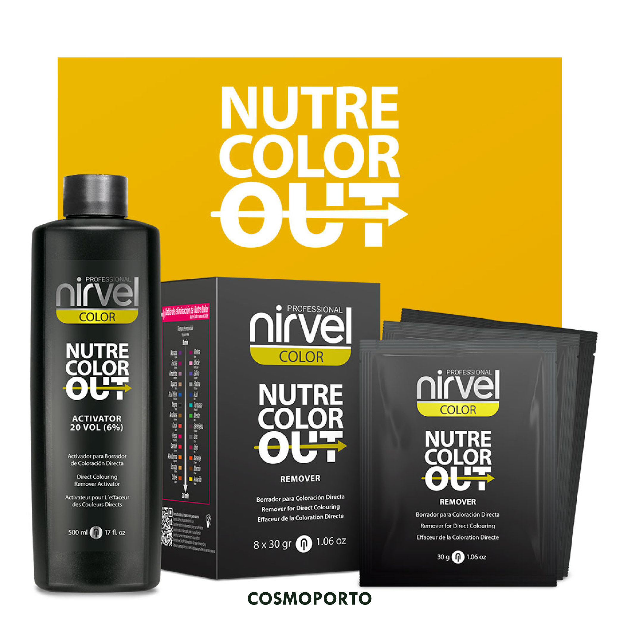  nirvel professional hair color off, available in cosmoporto